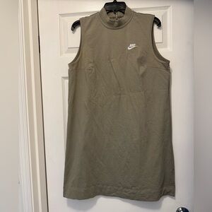 Nike Olive Sleeveless Dress